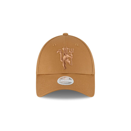 Manchester United Women's Brown 9FORTY Adjustable Hat