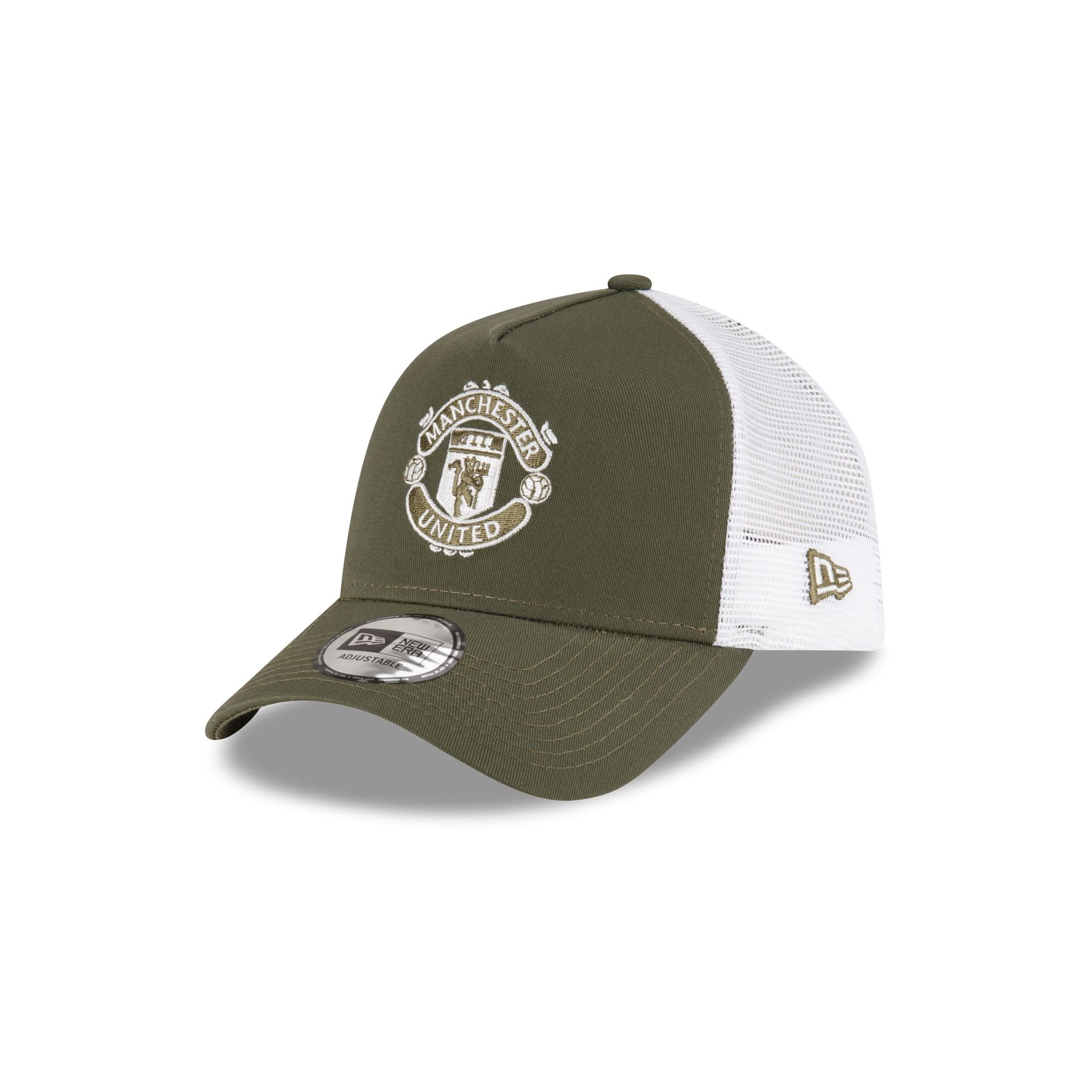 Manchester United Green 9FORTY A-Frame Trucker Hat – New Era Cap