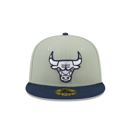 Chicago Bulls Color Pack Green 59FIFTY Fitted Hat