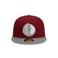 Dallas Mavericks Color Pack Red 59FIFTY Fitted Hat