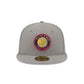 Atlanta Hawks Color Pack Gray 59FIFTY Fitted Hat
