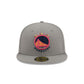 Golden State Warriors Color Pack Gray 59FIFTY Fitted Hat