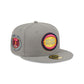Detroit Pistons Color Pack Gray 59FIFTY Fitted Hat