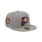 Indiana Pacers Colorpack Gray 59FIFTY Fitted