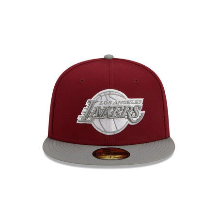 Los Angeles Lakers Color Pack Red 59FIFTY Fitted Hat