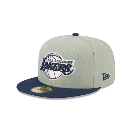 Los Angeles Lakers Color Pack Green 59FIFTY Fitted Hat