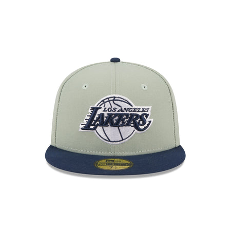 Los Angeles Lakers Color Pack Green 59FIFTY Fitted Hat
