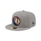 Minnesota Timberwolves Color Pack Gray 59FIFTY Fitted Hat