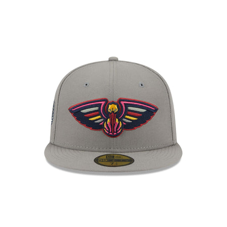 New Orleans Pelicans Color Pack Gray 59FIFTY Fitted Hat