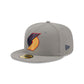 Portland Trail Blazers Color Pack Gray 59FIFTY Fitted Hat