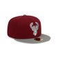 Milwaukee Bucks Colorpack Red 59FIFTY Fitted