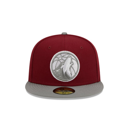 Minnesota Timberwolves Color Pack Red 59FIFTY Fitted Hat