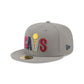Cleveland Cavaliers Color Pack Gray 59FIFTY Fitted Hat