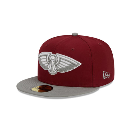 New Orleans Pelicans Color Pack Red 59FIFTY Fitted Hat
