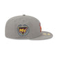Miami Heat Color Pack Gray 59FIFTY Fitted Hat