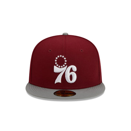 Philadelphia 76ers Color Pack Red 59FIFTY Fitted Hat