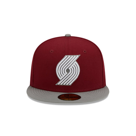 Portland Trail Blazers Color Pack Red 59FIFTY Fitted Hat
