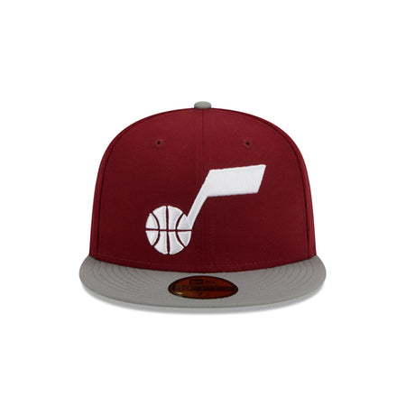 Utah Jazz Color Pack Red 59FIFTY Fitted Hat