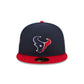 Houston Texans Throwback Hidden 59FIFTY Fitted Hat