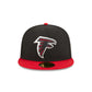 Atlanta Falcons Throwback Hidden 59FIFTY Fitted