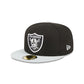 Las Vegas Raiders Throwback Hidden 59FIFTY Fitted Hat