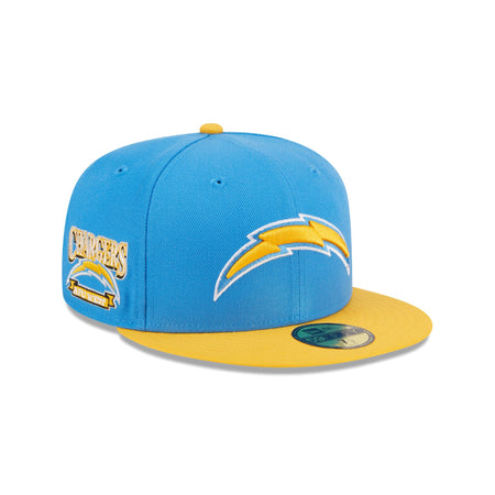 Los Angeles Chargers Throwback Hidden 59FIFTY Fitted Hat
