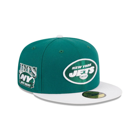 New York Jets Throwback Hidden 59FIFTY Fitted Hat