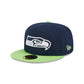 Seattle Seahawks Throwback Hidden 59FIFTY Fitted Hat