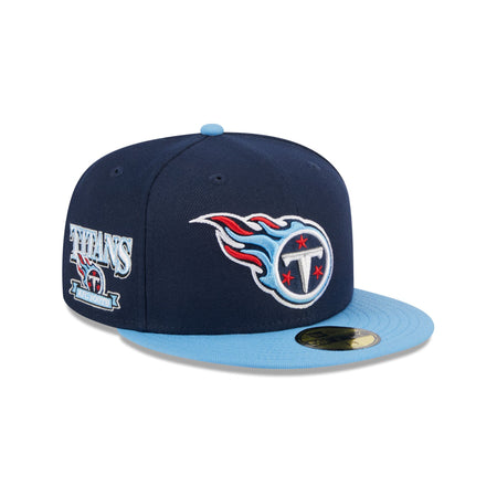 Tennessee Titans Throwback Hidden 59FIFTY Fitted Hat