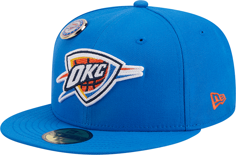 Oklahoma City Thunder Sport Night 59FIFTY Fitted Hat