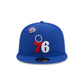 Philadelphia 76ers Sport Night 59FIFTY Fitted Hat