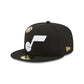Utah Jazz Sport Night 59FIFTY Fitted Hat
