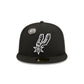 San Antonio Spurs Sport Night 59FIFTY Fitted Hat
