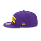 Los Angeles Lakers Sport Night Wordmark 59FIFTY Fitted Hat