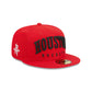 Houston Rockets Sport Night Wordmark 59FIFTY Fitted Hat
