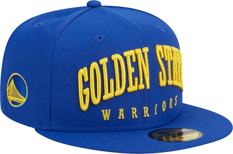 Golden State Warriors Sport Night Wordmark 59FIFTY Fitted Hat
