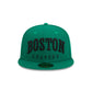 Boston Celtics Sport Night Wordmark 59FIFTY Fitted Hat