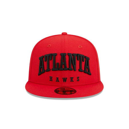 Atlanta Hawks Sport Night Wordmark 59FIFTY Fitted Hat