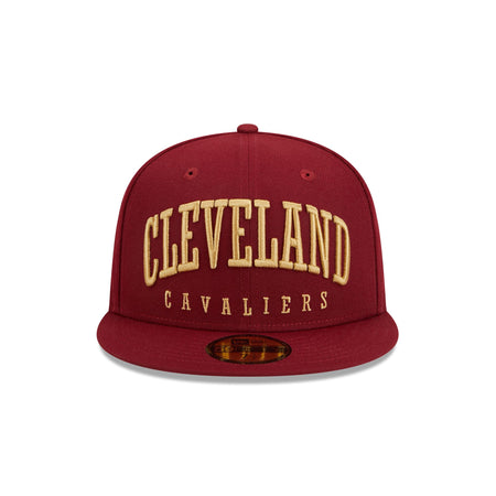 Cleveland Cavaliers Sport Night Wordmark 59FIFTY Fitted Hat