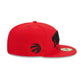 Toronto Raptors Sport Night Wordmark 59FIFTY Fitted Hat