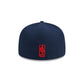 Washington Wizards Sport Night Wordmark 59FIFTY Fitted Hat