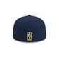 New Orleans Pelicans Sport Night Wordmark 59FIFTY Fitted Hat