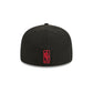 Miami Heat Sport Night Wordmark 59FIFTY Fitted Hat