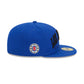 Los Angeles Clippers Sport Night Wordmark 59FIFTY Fitted Hat