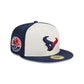 Houston Texans Throwback Satin 59FIFTY Fitted