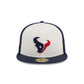 Houston Texans Throwback Satin 59FIFTY Fitted