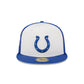 Indianapolis Colts Throwback Satin 59FIFTY Fitted