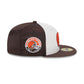 Cleveland Browns Throwback Satin 59FIFTY Fitted Hat