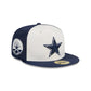 Dallas Cowboys Throwback Satin 59FIFTY Fitted