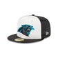 Carolina Panthers Throwback Satin 59FIFTY Fitted